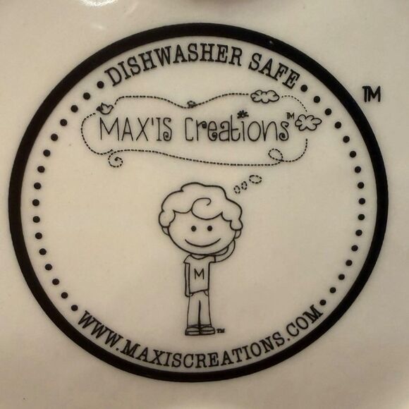 Hockey Puck Soup Bowl 16 oz Ceramic Goal Net Black Red Textured Novelty Gift 🏒 - Picture 9 of 10